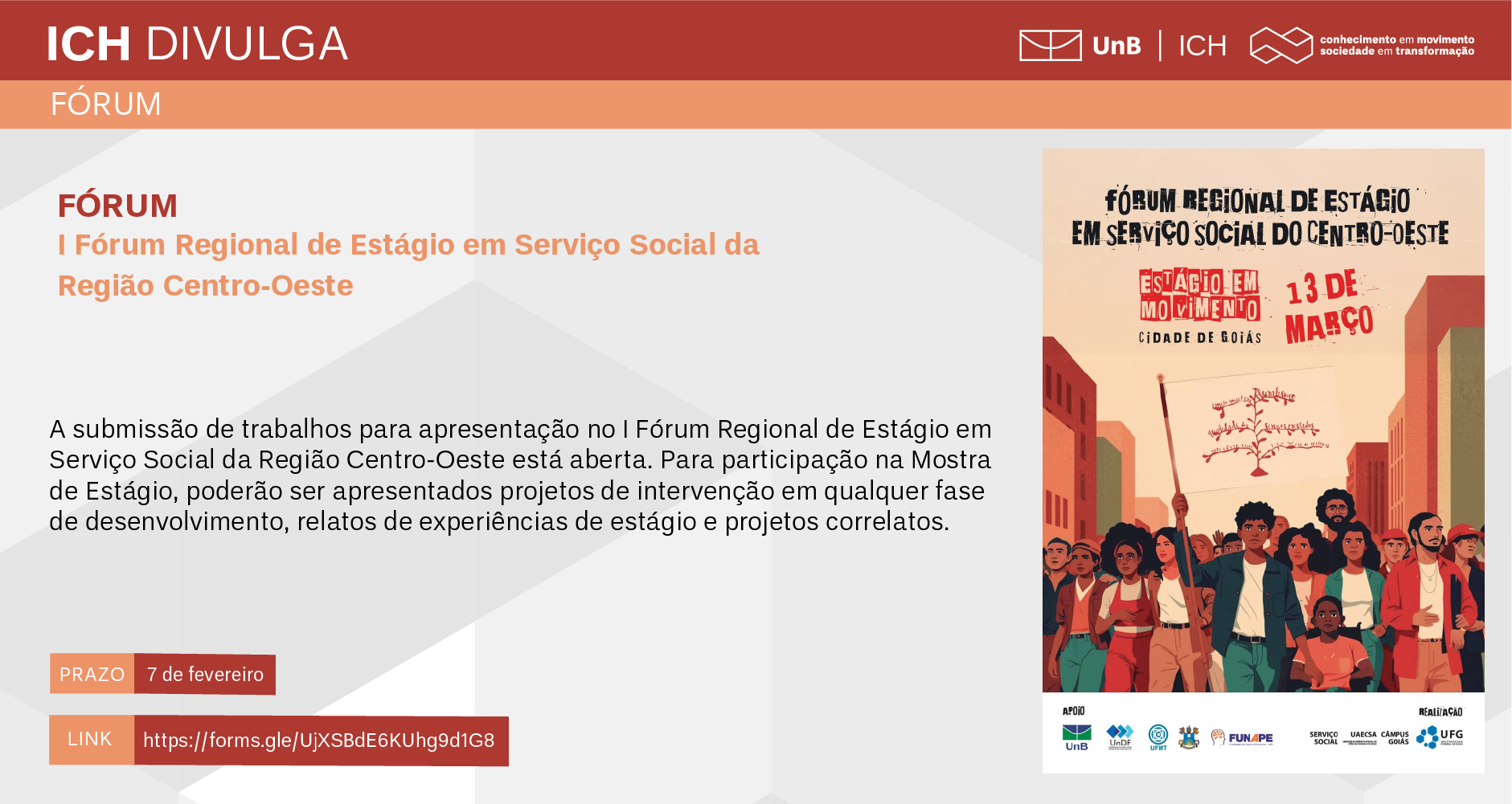 Clique Aqui para acessar o formulário!