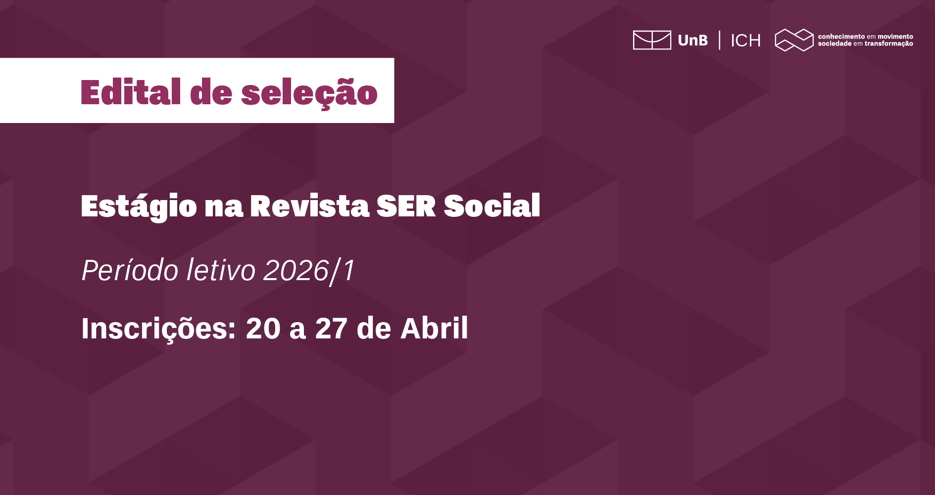 Clique aqui para acessar o Edital!